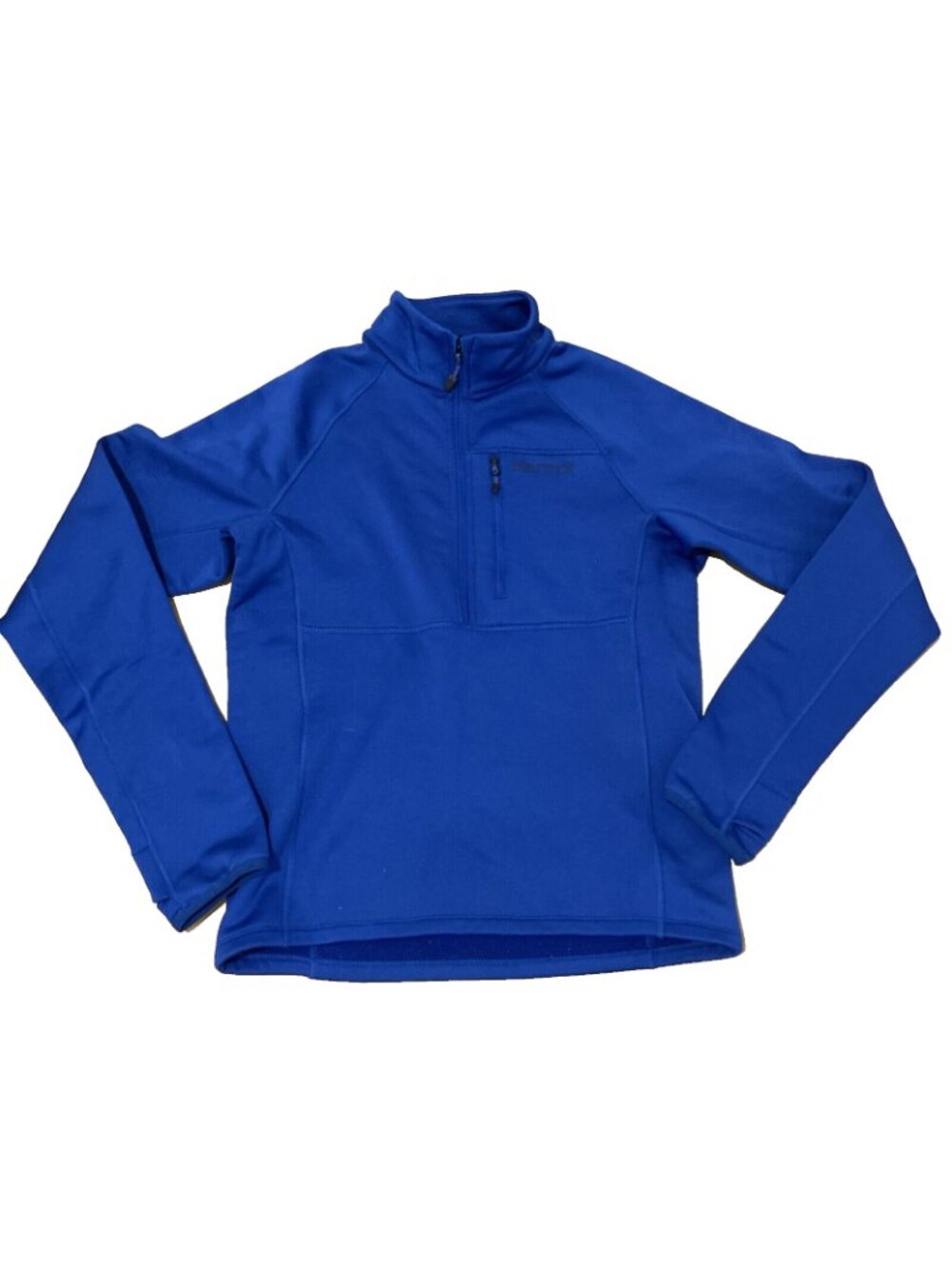 Marmont Polartec Bright Blue Half Zip Fleece High Neck Sweater Womens Size S\P - Picture 4 of 8